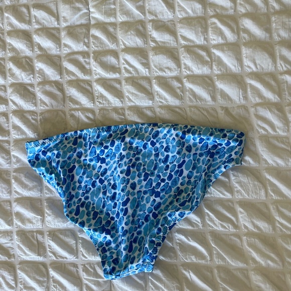Helen Jon Blue Patterned Swim Bottom - Picture 6 of 8